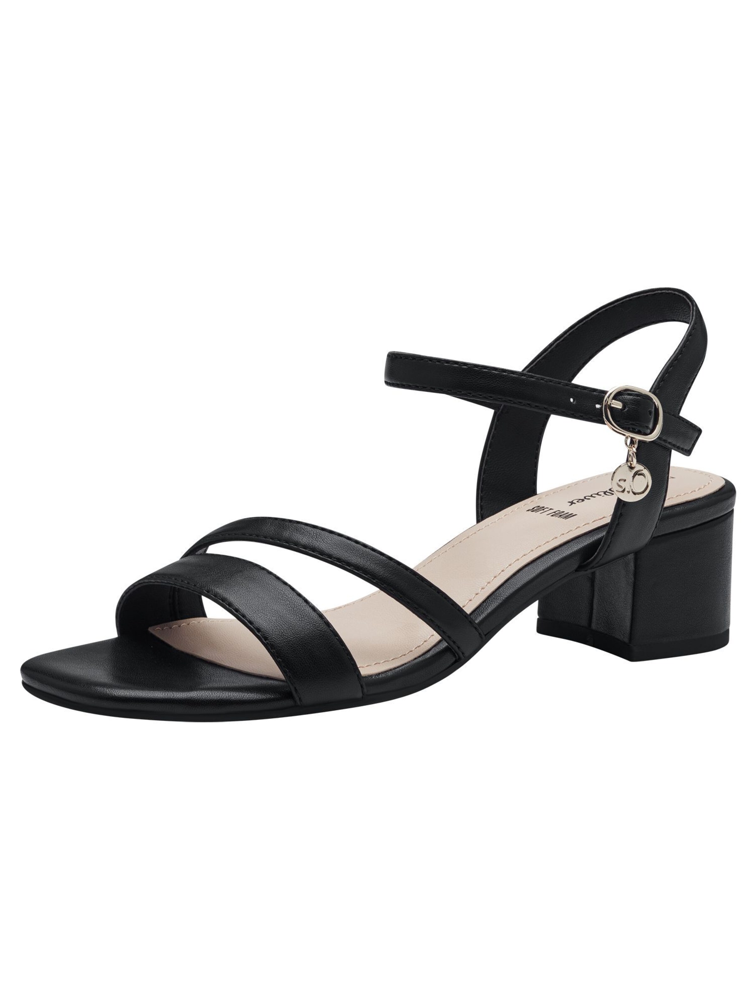 s.Oliver Sandaler i sort: forside