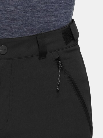 MAMMUT Regular Workout Pants 'Runbold IV Pants' in Black