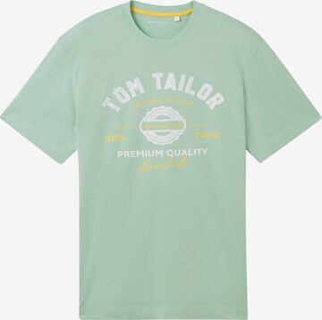 TOM TAILOR Shirt in Green: front