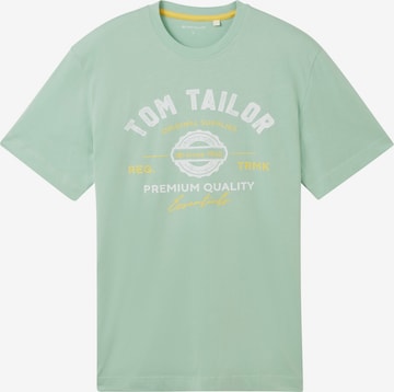 TOM TAILOR T-Shirt in Grün: Vorderseite
