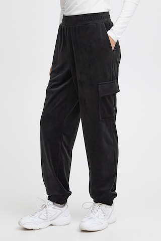 Oxmo Regular Cargo Pants 'Oxmitala' in Black