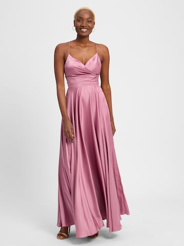 Robe de soirée HEY KYLA en rose : devant
