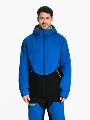 ZIENER Athletic Jacket 'Tobin-Z' in Blue: front