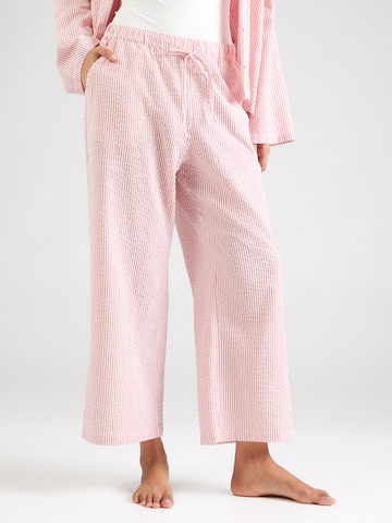 Lindex - Pantalón de pijama en rojo: frente