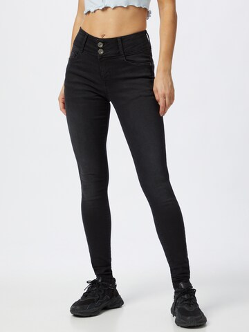 Cars Jeans Skinny Jeans in Zwart: voorkant