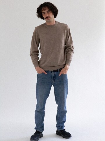 KOPYTO Pullover 'TANUKI' in Beige