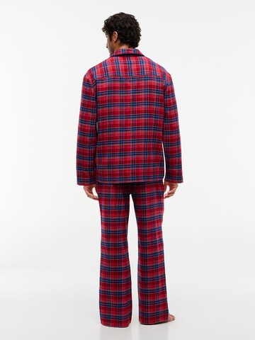 TOMMY HILFIGER Pyjama lang in Rood