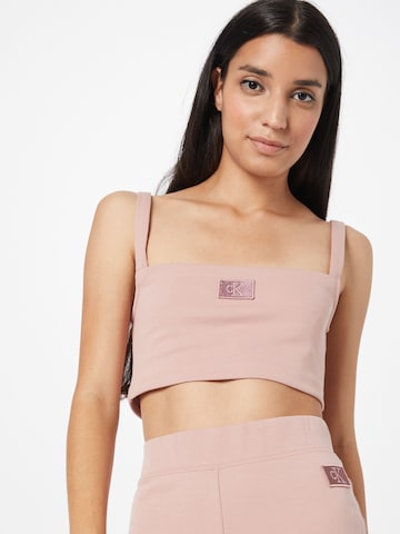 Calvin Klein Jeans Top 'MILANO' in Pink: predná strana