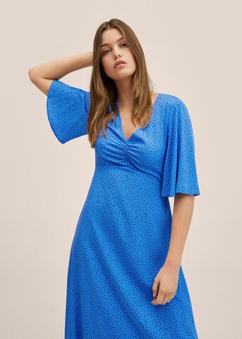 MANGO Obleka 'Mina' | modra barva
