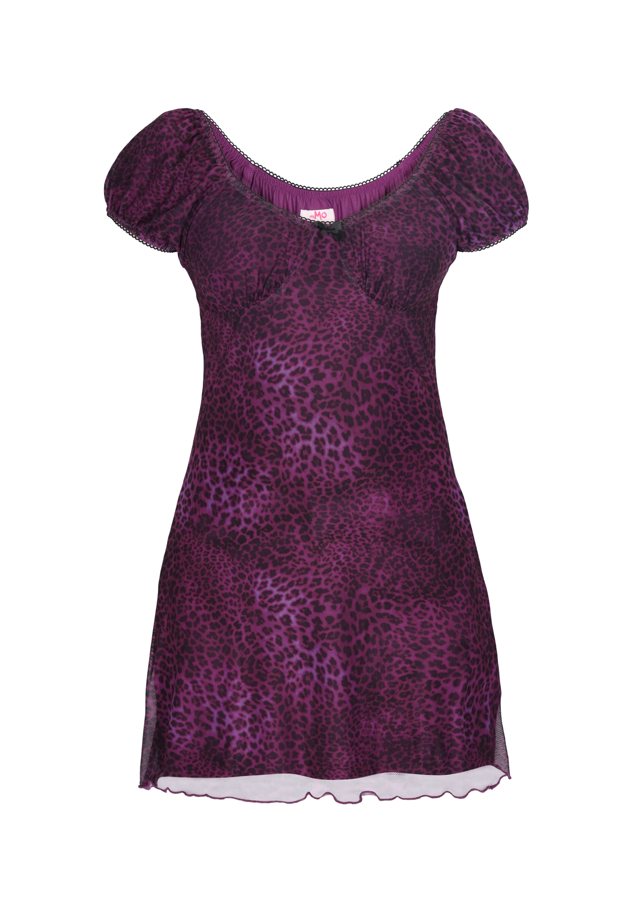 MYMO Jurk in Lila: voorkant