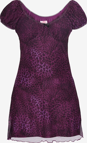 MYMO Jurk in Lila: voorkant