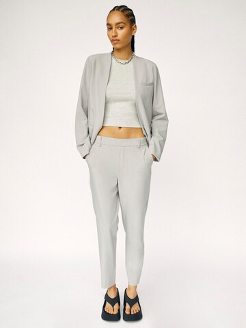 Regular Pantalon chino 'Cecilie' OBJECT en gris