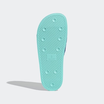 ADIDAS ORIGINALSNatikače s potpeticom 'Adilette' - plava boja