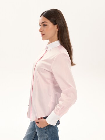 Chemisier 'Yolande' NOWIHT en rose