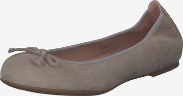 UNISA Ballerina 'Acor' in Beige: voorkant