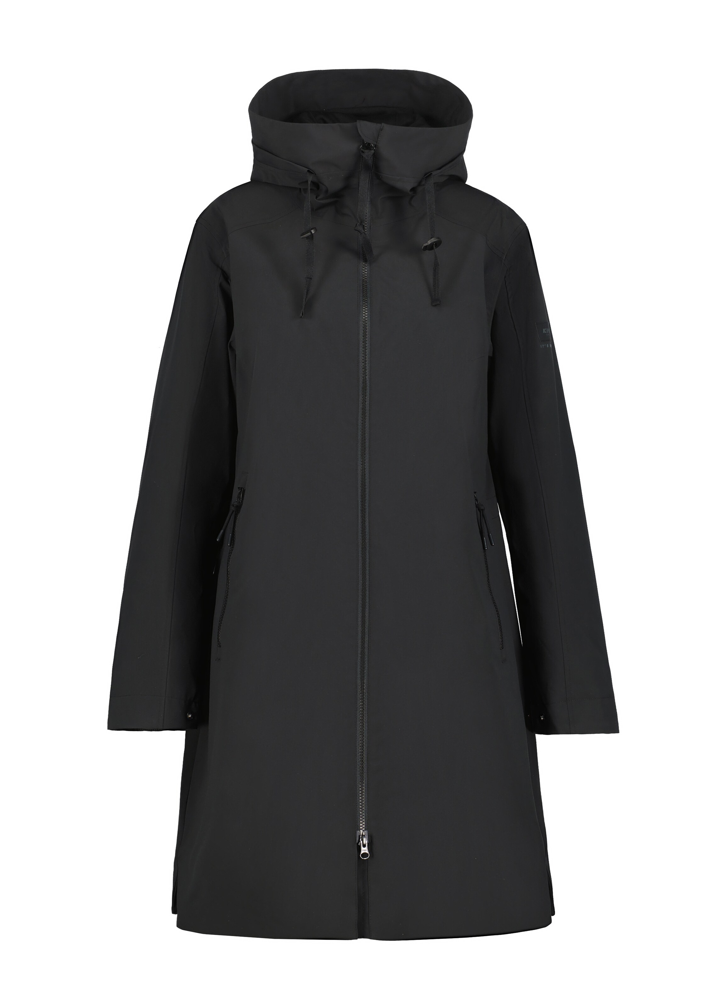 ICEPEAK Outdoormantel in Schwarz: Vorderseite