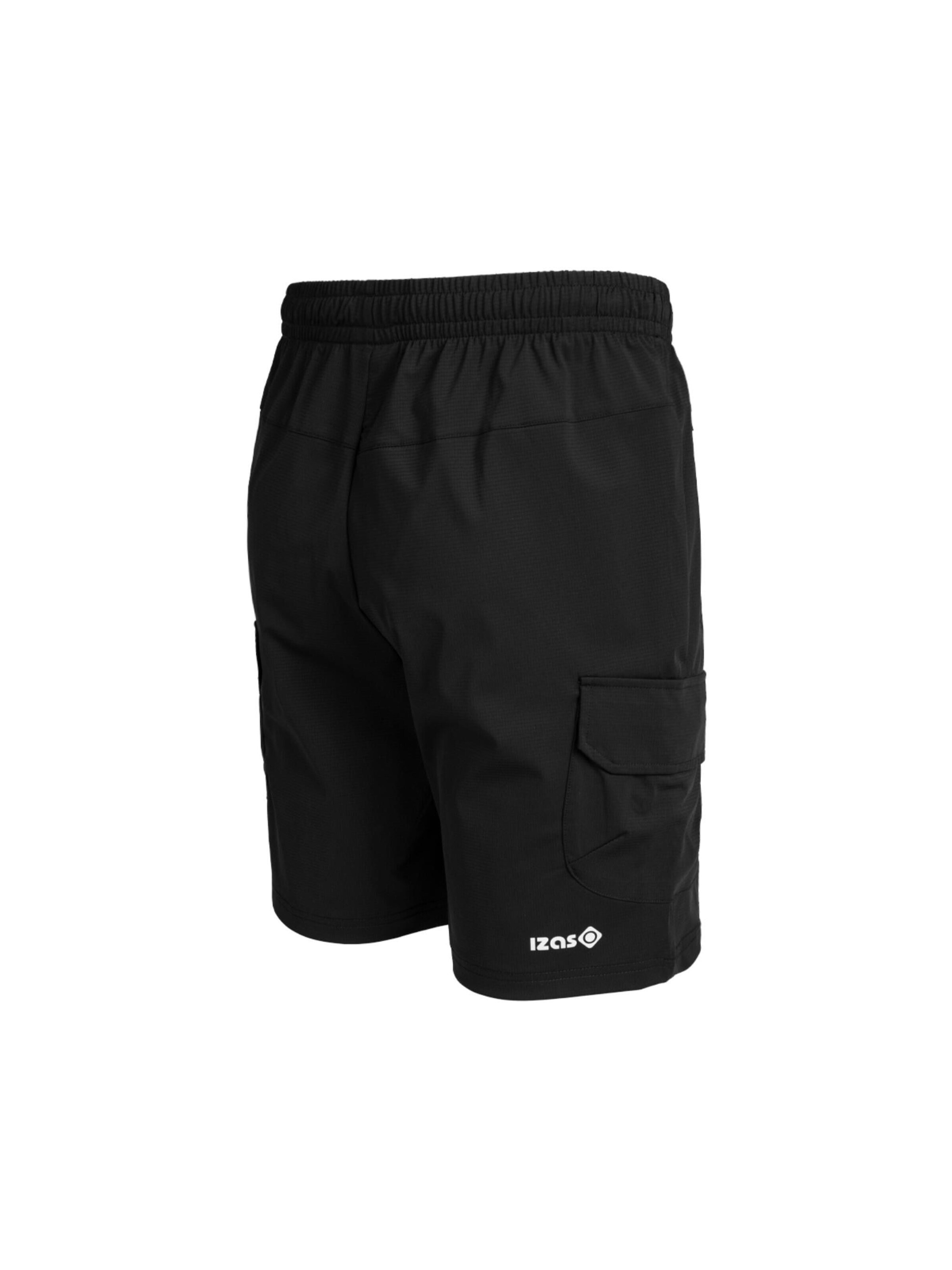 Regular Pantalon 'PANTALÓN CORTO MONTAÑA HOMBRE DERBY M' Izas en noir