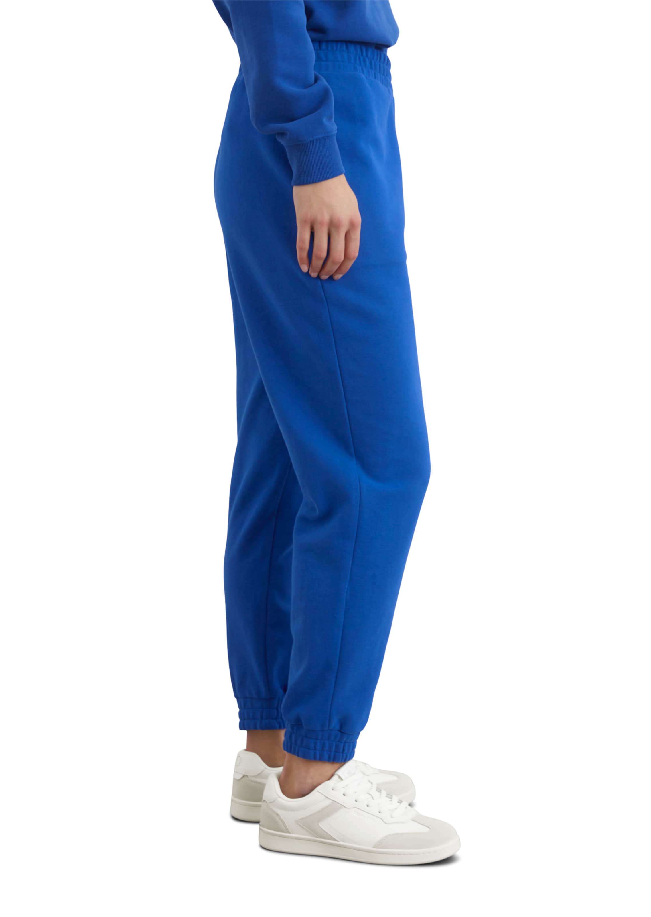 Marc O'Polo Tapered Broek in Blauw