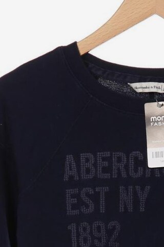 Abercrombie & Fitch Sweatshirt & Zip-Up Hoodie in XS in Blue