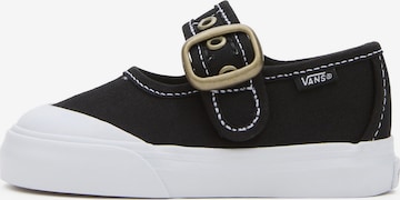 juoda VANS Balerinos: priekis