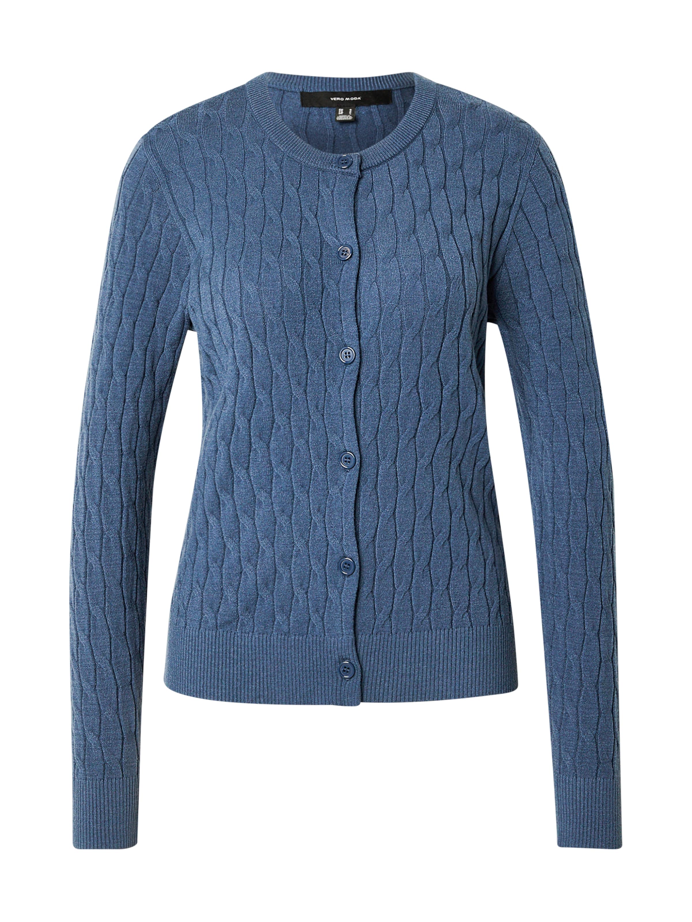 VERO MODA Πλεκτή ζακέτα 'VMFantastic' σε μπλε: μπροστά