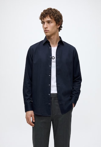 Regular fit Camicia 'Luxor' di OLYMP in blu