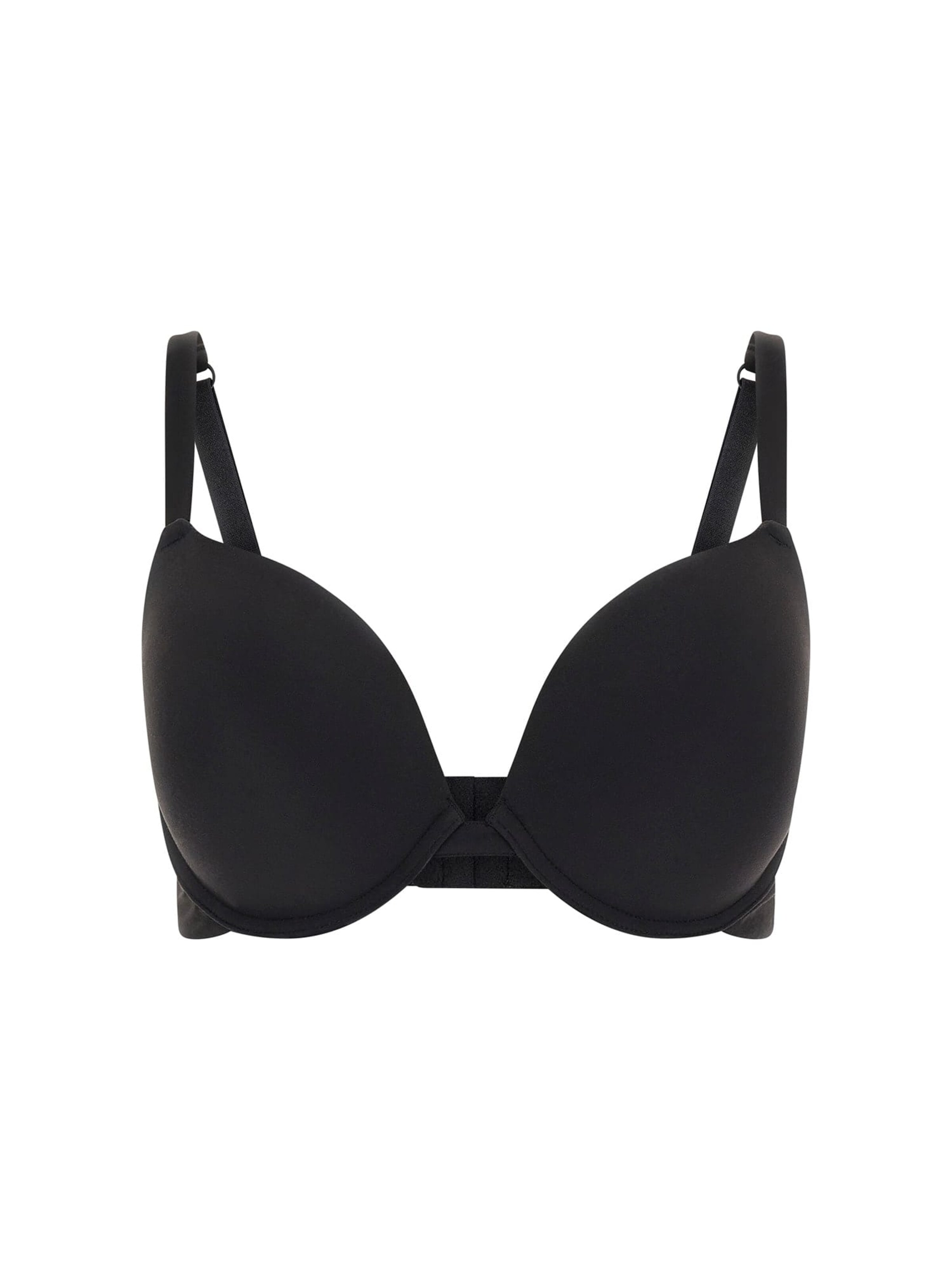 GUESS Push-up BH 'Eveline' in Schwarz: Vorderseite