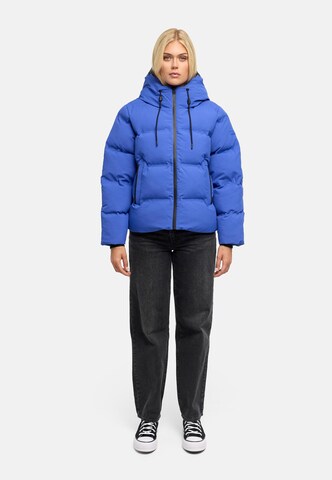 MARIKOO Winterjas 'Paddie 16' in Blauw
