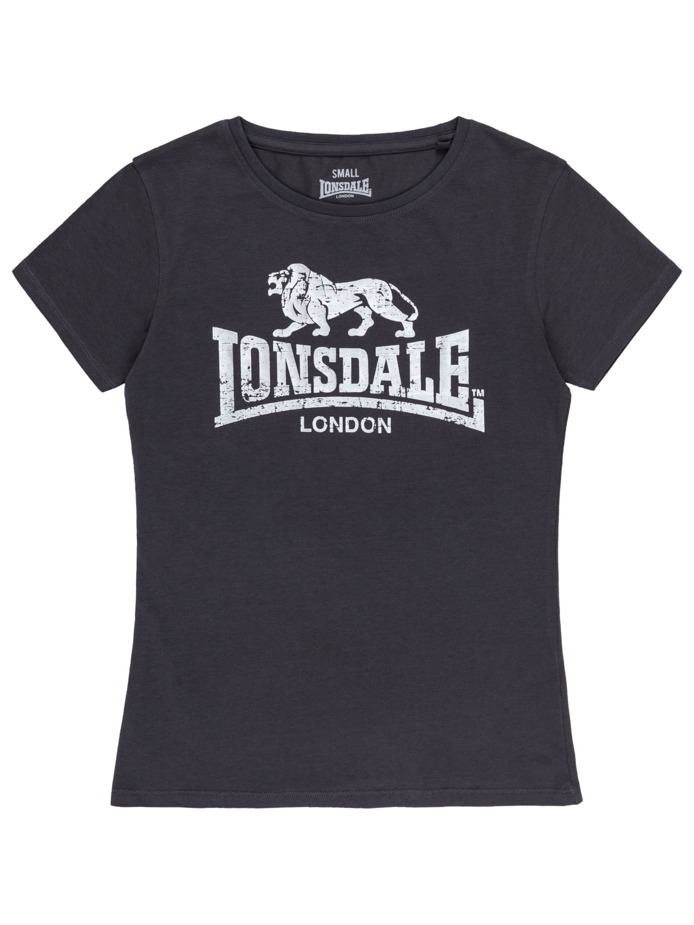 LONSDALE Shirt 'BANTRY' in Grey: front