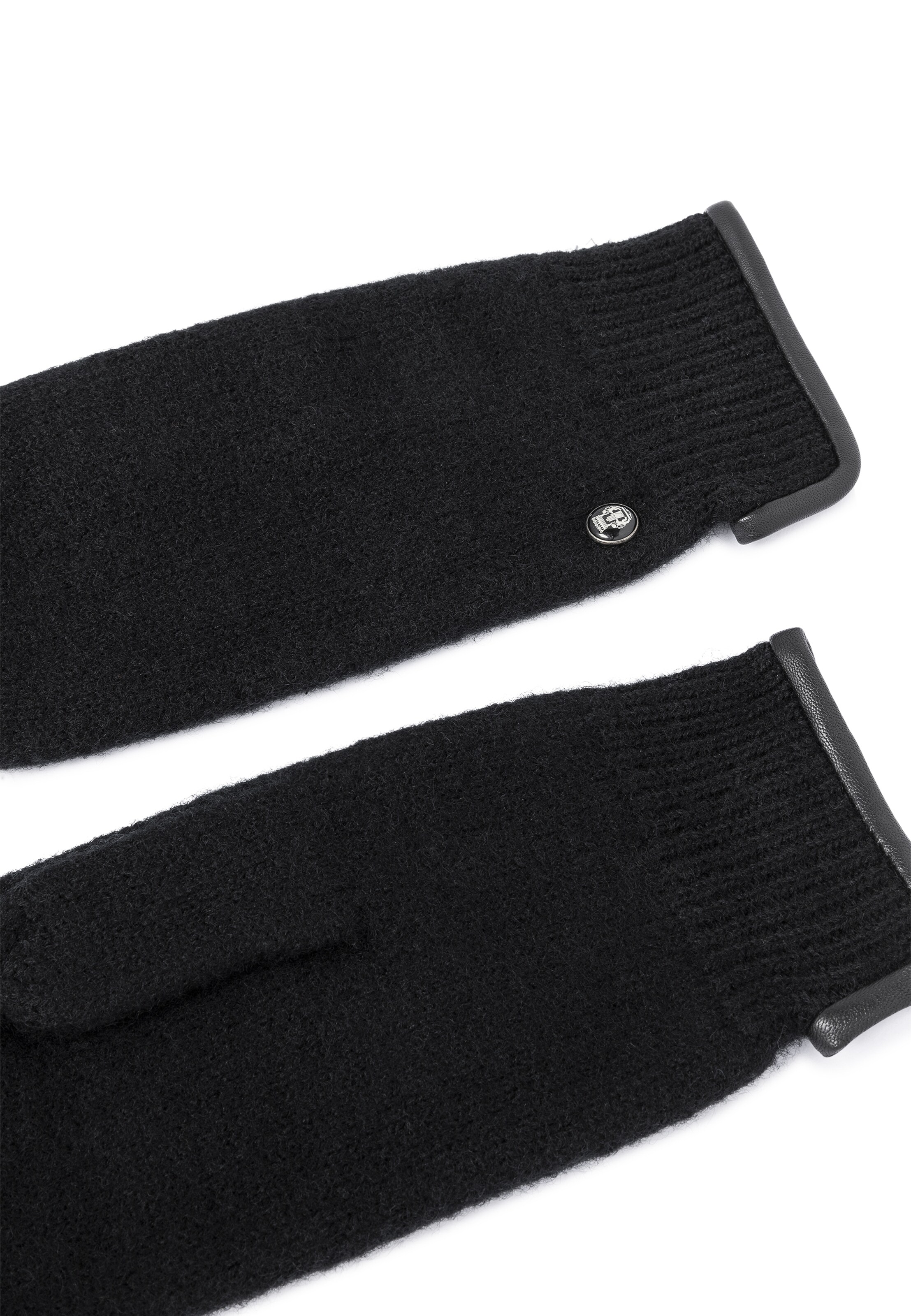 Roeckl Fäustlinge 'FELTED WOOL' in Schwarz