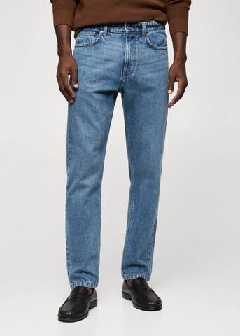 MANGO MAN Regular Jeans 'bob' in Blau: Vorderseite