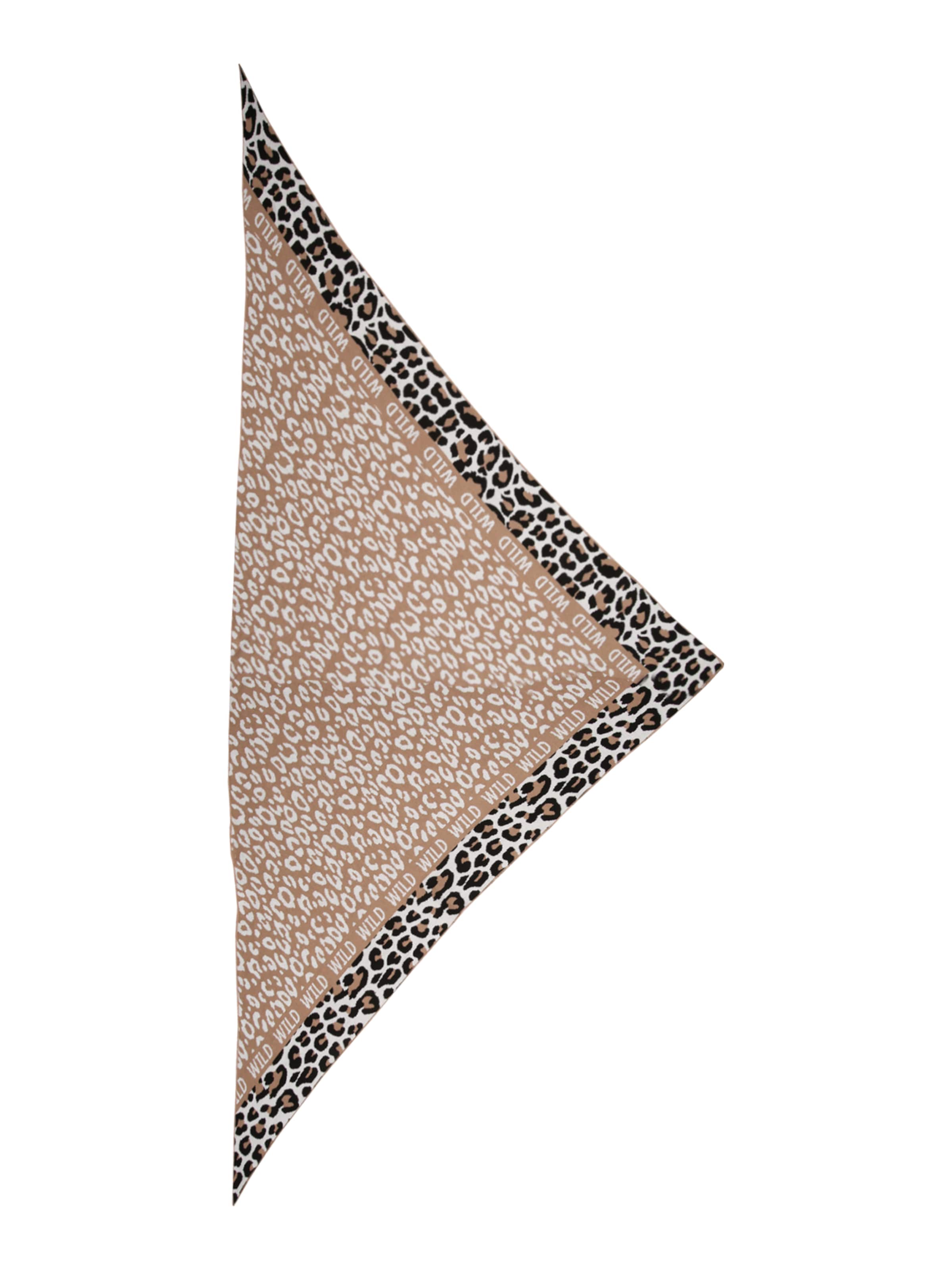 Zwillingsherz Tørklæde i hvid: forside