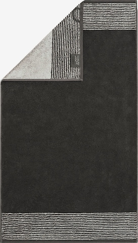 Serviette Cawö en gris : devant