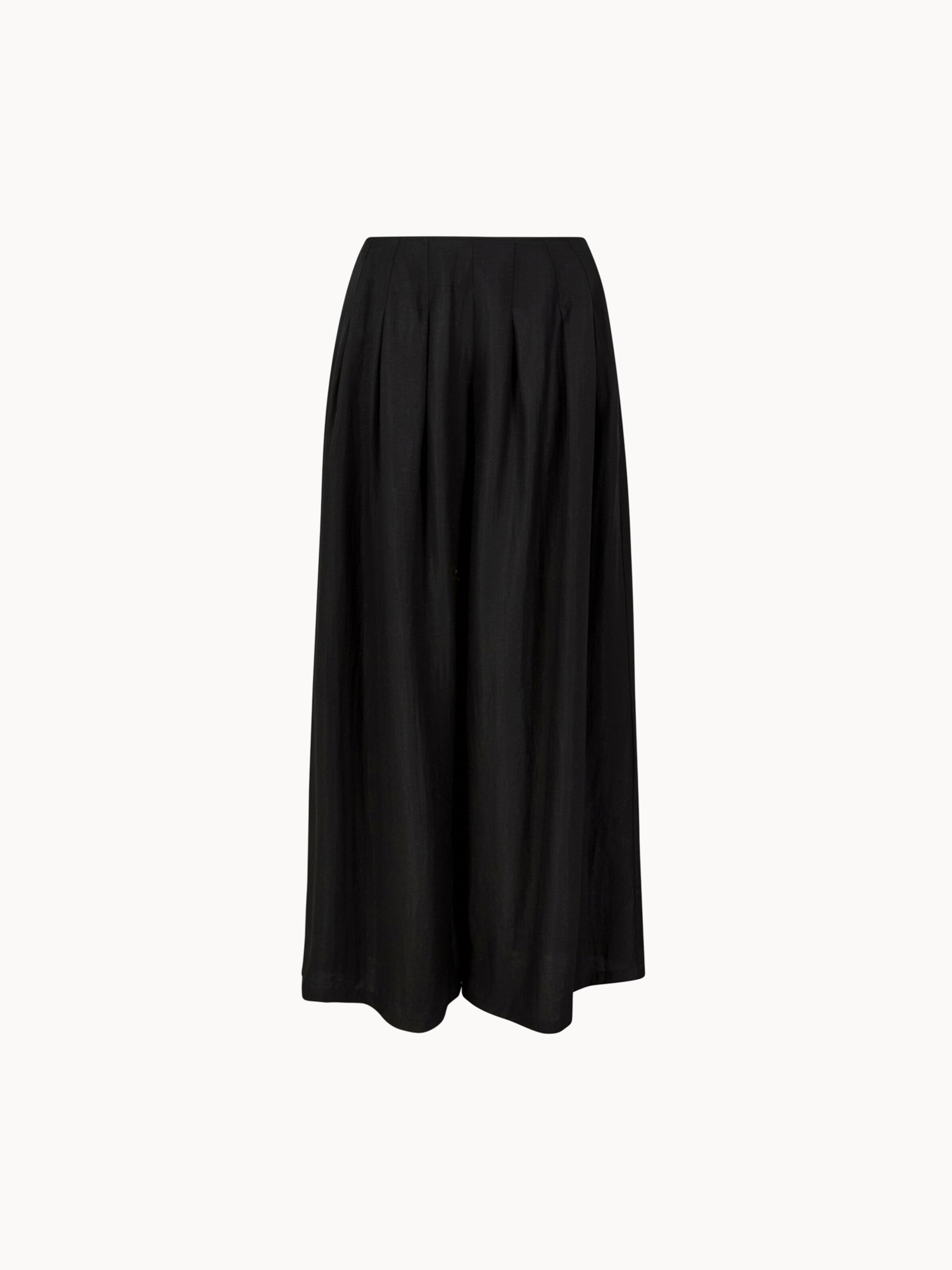 Apricot Wide leg Trousers ' ' in Black: front