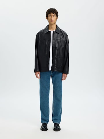 SELECTED Between-season jacket in Black