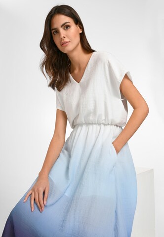 Robe d’été tRUE STANDARD en blanc : devant