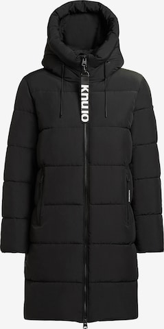 khujo Winter Coat in Black: front