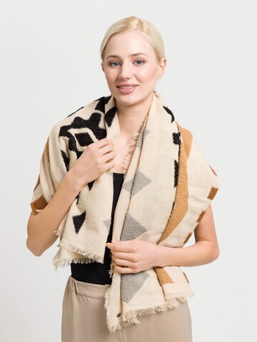 FRAAS Tuch in Beige: Vorderseite
