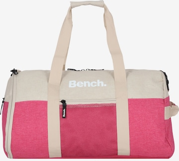 Sac week-end BENCH en rose : devant