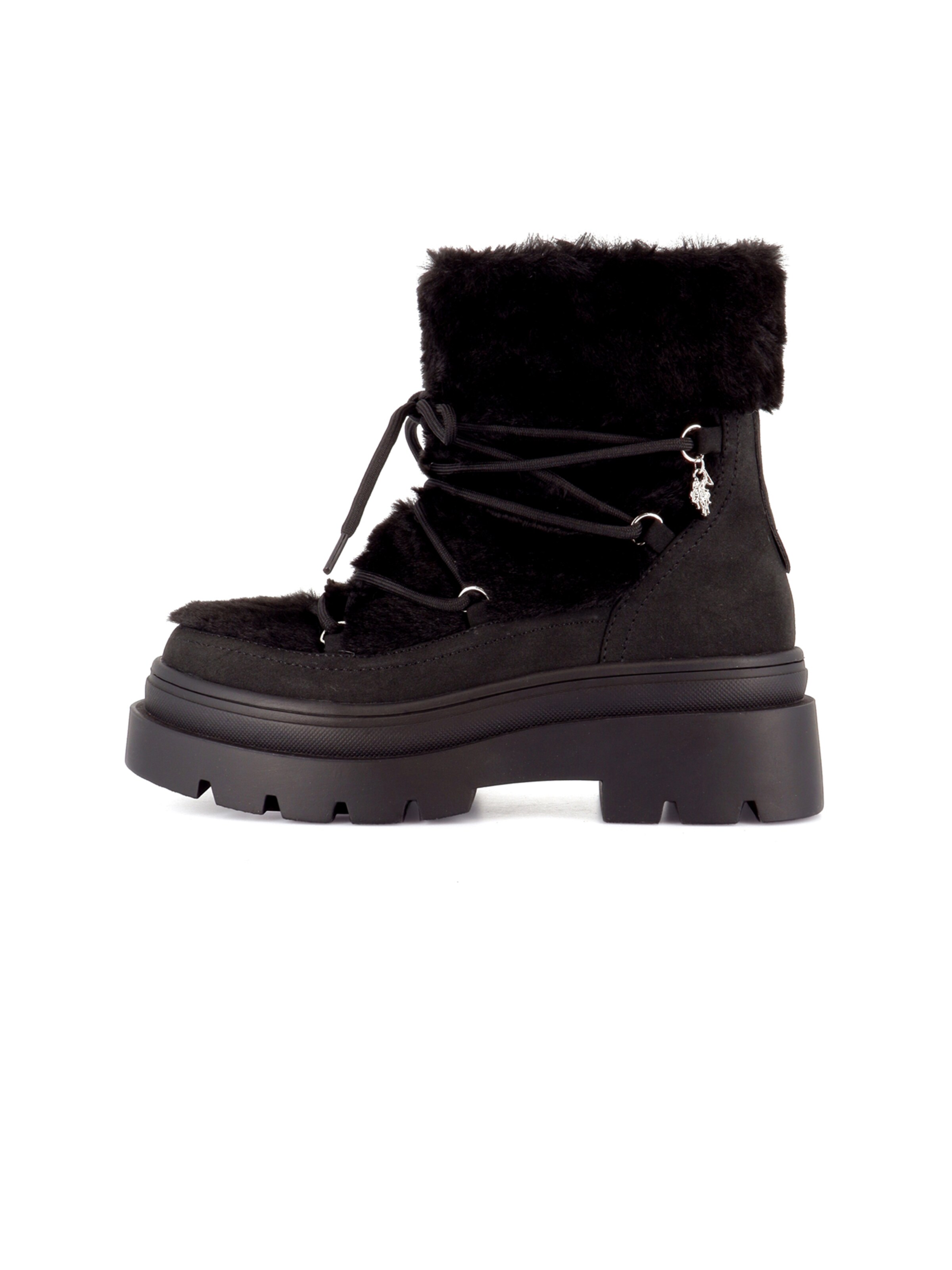 Bottines à lacets 'Shona' US POLO ASSN. en noir
