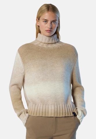 North Sails Trui in Beige: voorkant