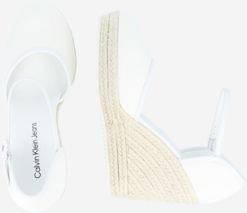 Calvin Klein JeansSandale s remenčićima - bijela boja
