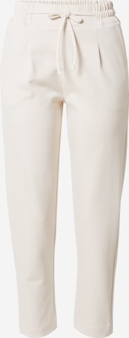 Smith&Soul Zúžený strih Plisované nohavice - biela: predná strana