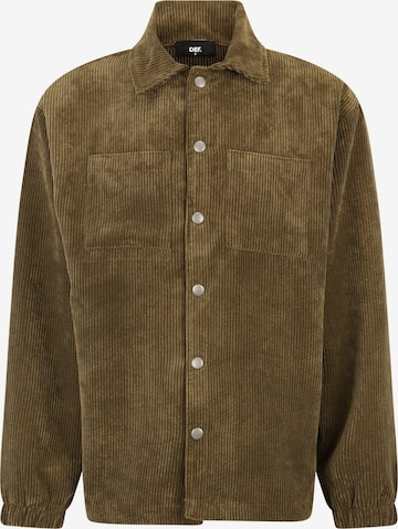 Coupe regular Chemise DEF en vert : devant