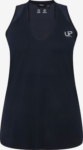 Ulla Popken Top in Blauw: voorkant