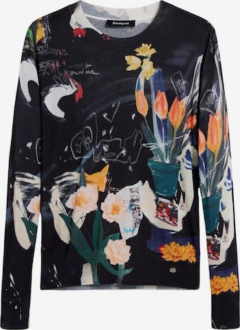 Desigual - Jersey 'JERS_NANTES_LACROIX 26SWJF35' en negro: frente