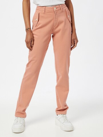 s.Oliver Regular Chino trousers in Orange: front