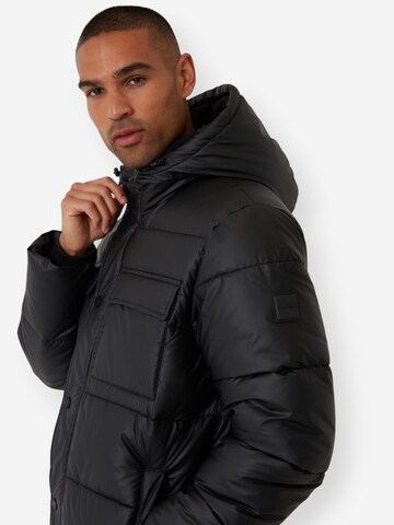 Threadbare Langmantel in Schwarz