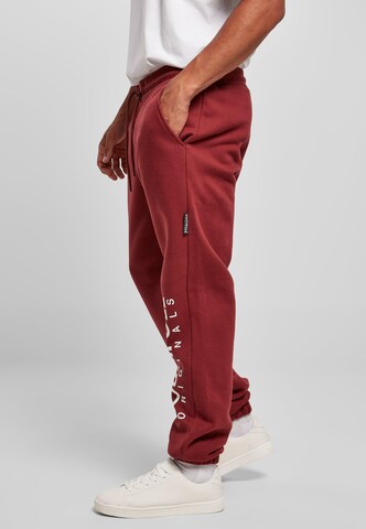 SOUTHPOLE Loose fit Trousers in Red