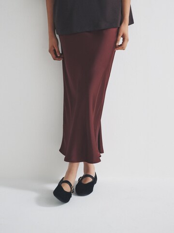 The Set Sukňa - Červená: predná strana